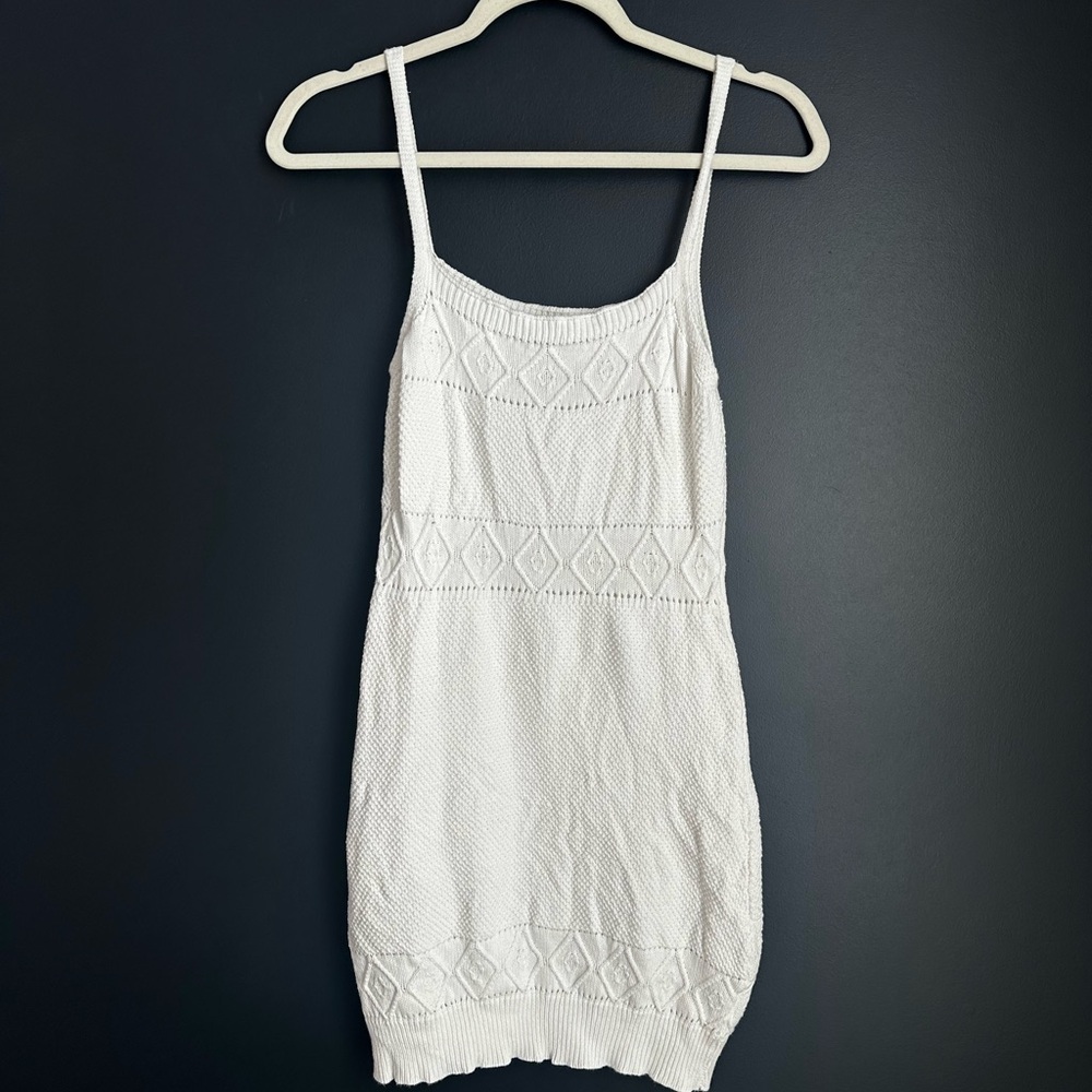 Hello Molly White Mini Dress